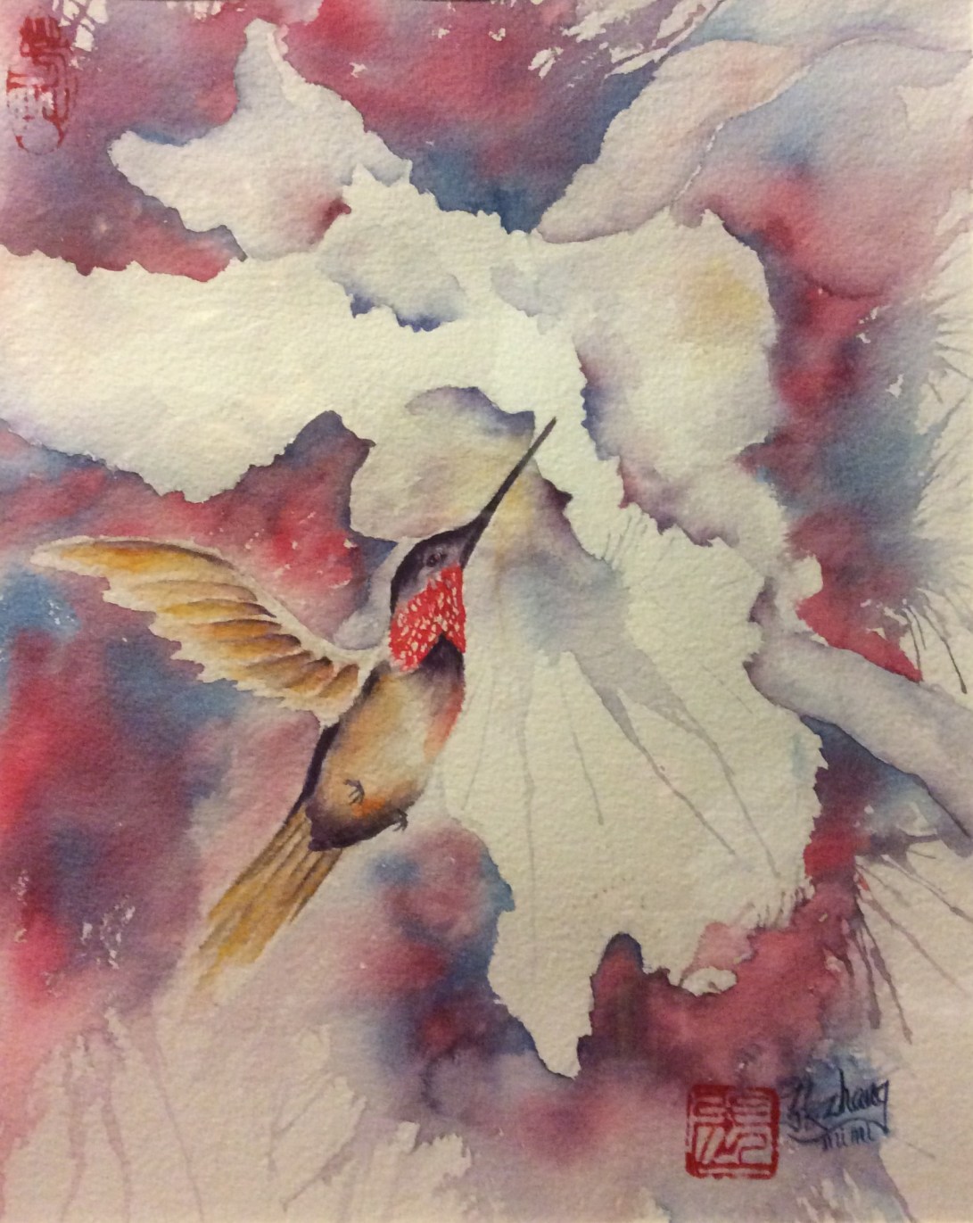 11 x 14 Watercolor on paper